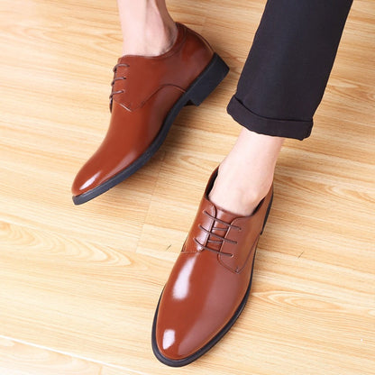 Herren Schnürschuhe Elegant Glänzend Bequem