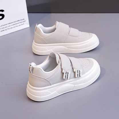 Damen Plattformsneaker Klettverschluss Modern