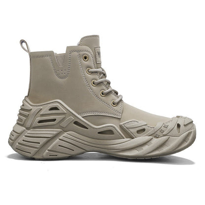 Damen High- Stiefel Sportlich Rutschfest
