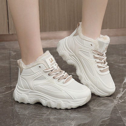Damen High- Sneaker Isoliert Rutschfest