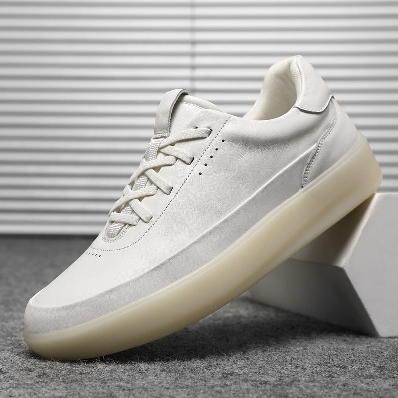 Damen Sneaker Leder Bequem Mit Dämpfung - Norvielle