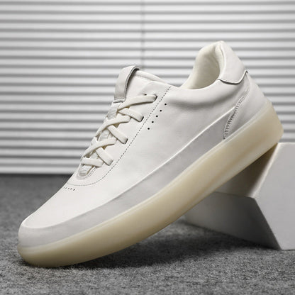 Damen Sneaker Leder Bequem Mit Dämpfung - Norvielle
