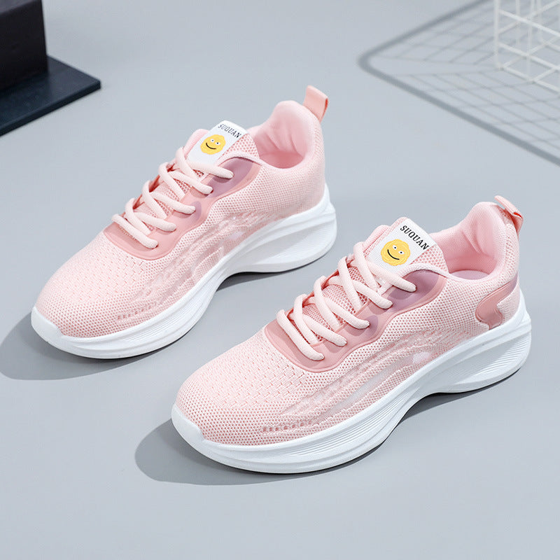 Damen Laufschuhe Atmungsaktives Mesh Flexibel Comfort