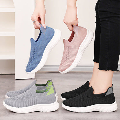 Damen Sneaker Leicht Atmungsaktiv Bequem