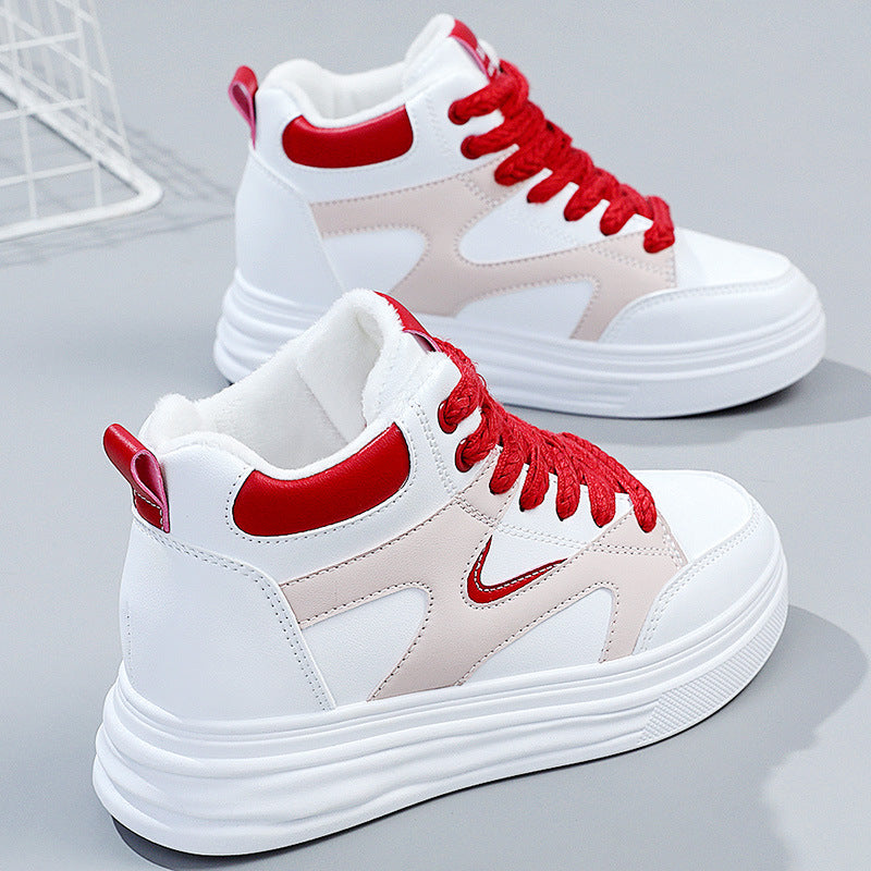 Damen Sneaker Sportlich Schnürung - Norvielle