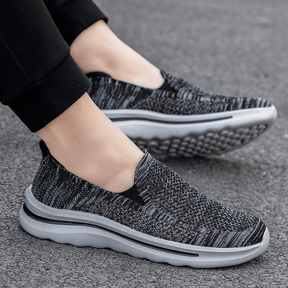 Damen Sneaker Slip-On Atmungsaktives Mesh