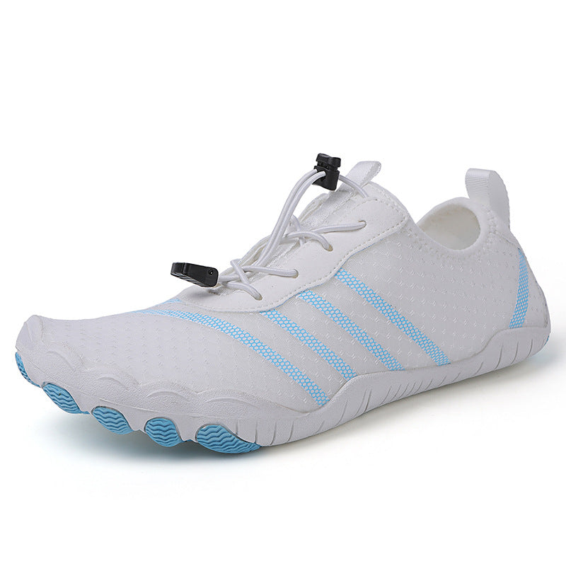 Damen Badeschuhe Schnellschnürsystem Wasserschuhe Sportlich