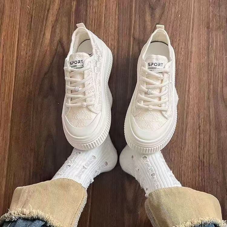 Damen Sneaker Strukturiert Rutschfest