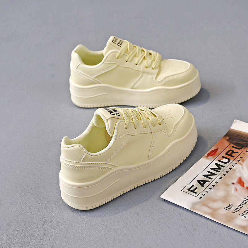 Damen Laufschuhe Dicksohlige Rutschfeste Sneaker Sportlich