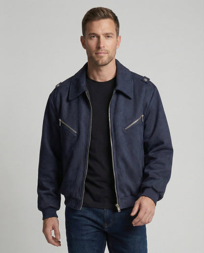 Herren Multifunktionsjacke Doppelreißverschluss Freizeit Modern - Norvielle