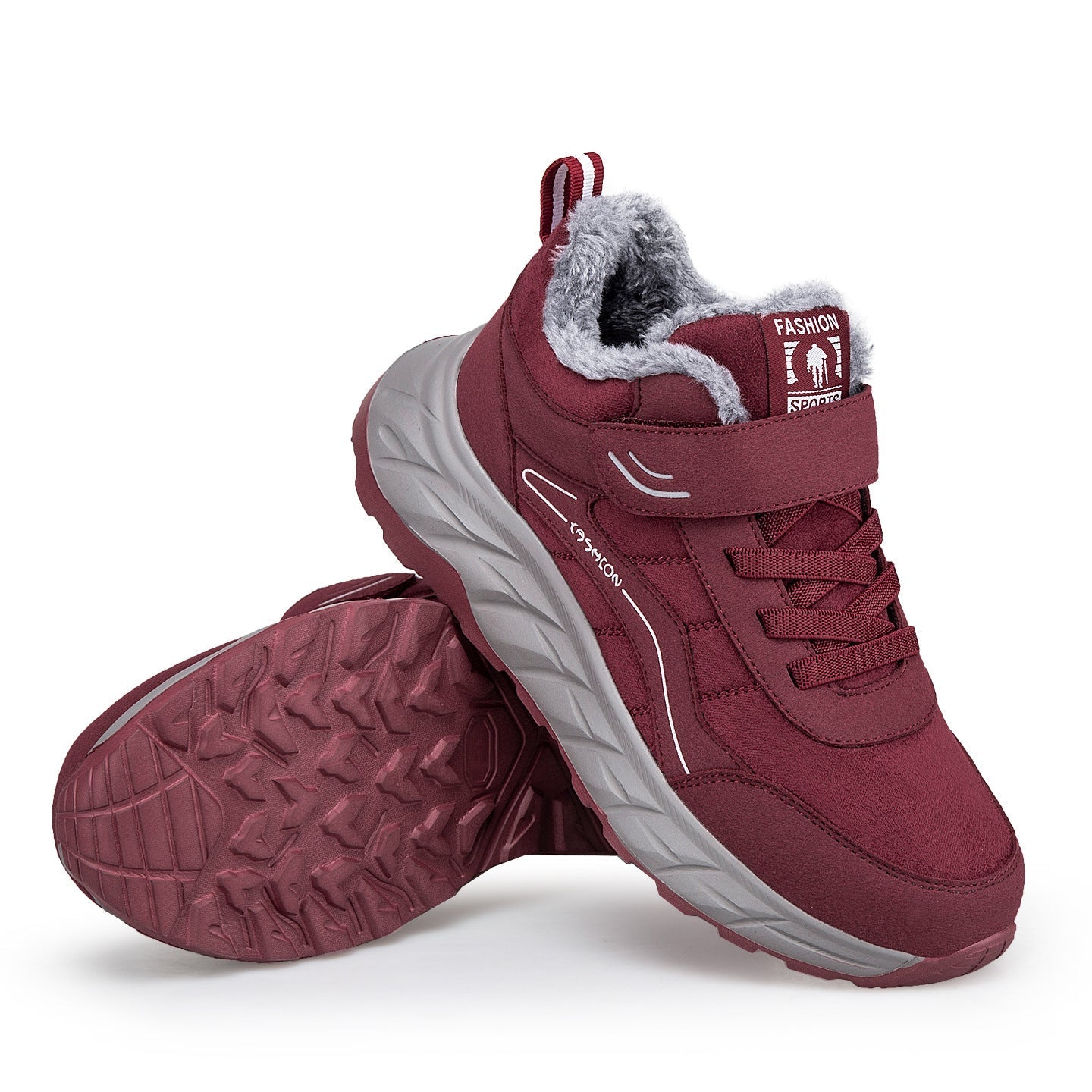 Damen Winter-Sneaker Isoliert Rutschfest