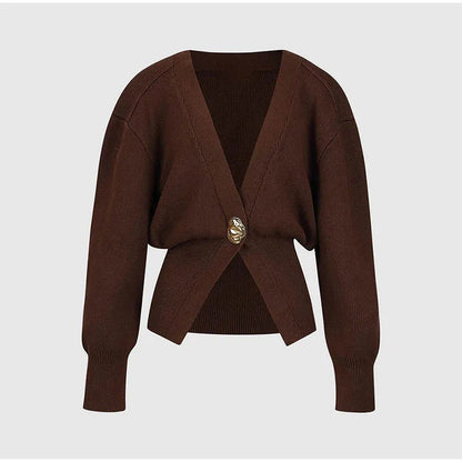 Damen Strickjacke Moderner Glamour Stil