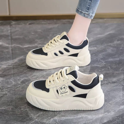 Damen Sneaker Sportlich Atmungsaktiv Weite Passform - Norvielle