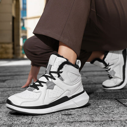 Damen Sneaker Isoliert Fleece Warm Winter
