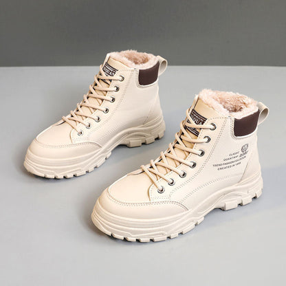 Damen Winterstiefel High- Gefüttert Rutschfest