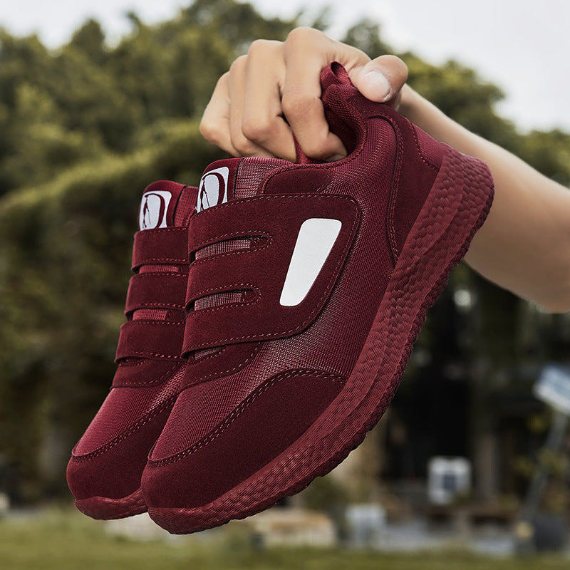 Damen Laufschuhe Bequem Klettverschluss Dämpfende Sohle - Norvielle