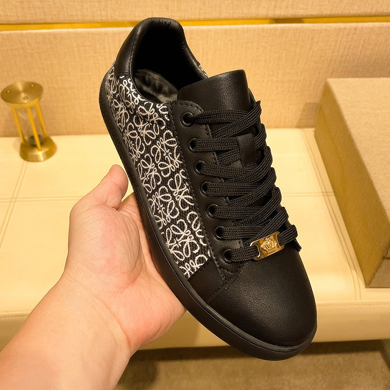 Damen Sneaker Stilvoll Hochwertig Schwarz - Norvielle