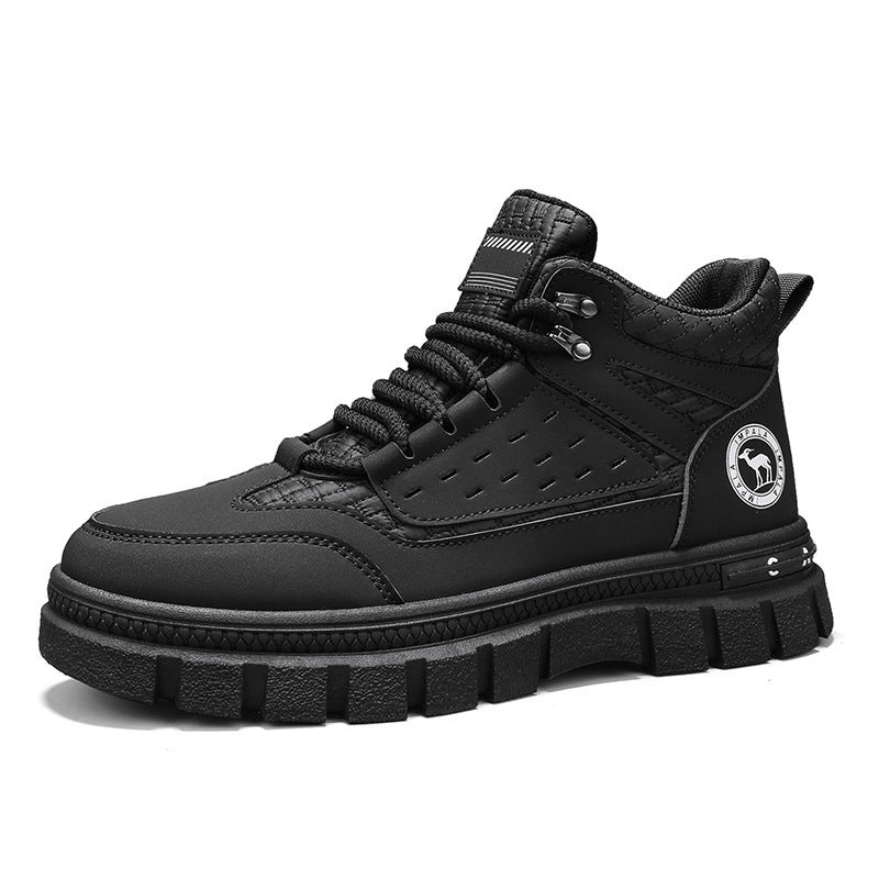 Damen High- Sneaker Sportlich Rutschfeste Sohle