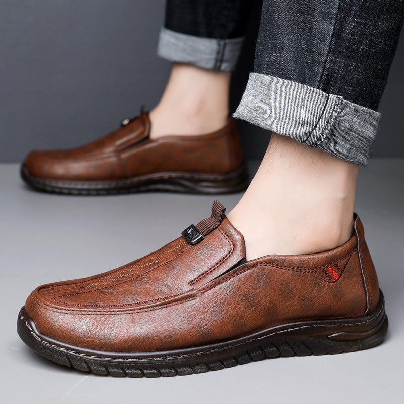 Damen Leder Slipper Elegante Bequem