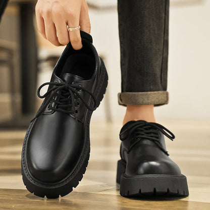 Damen Schnürschuhe Elegant Robust Schwarz - Norvielle