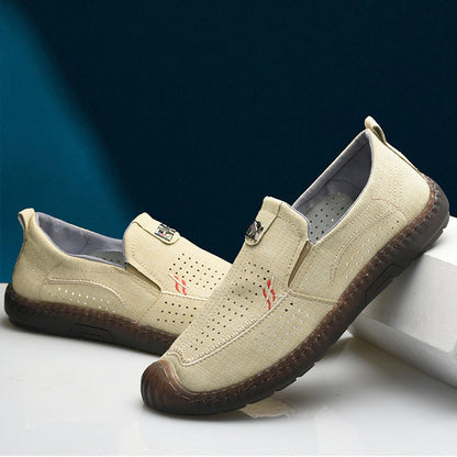 Damen Slip-On Schuhe Atmungsaktiv Rutschfeste Sohle