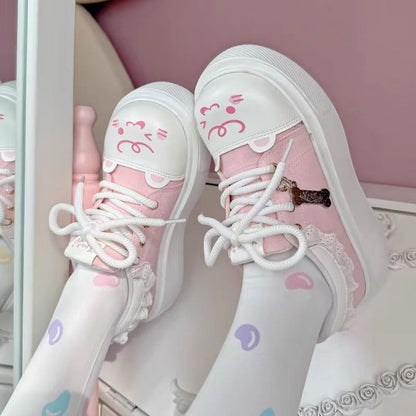 Damen Sneaker Bequem Tiermotive