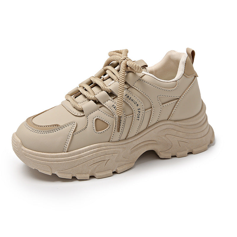 Damen Sneaker Sportlich Bequem Laufsohle
