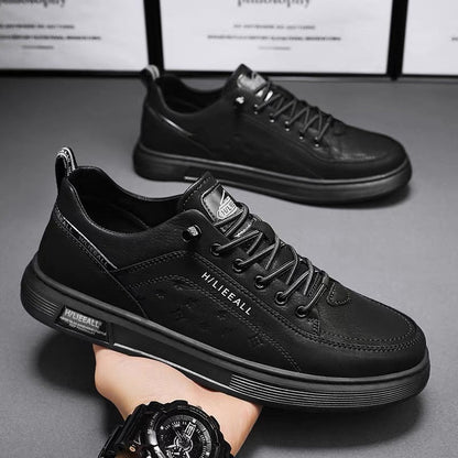 Damen Sneaker Elegante Leder Schuhe