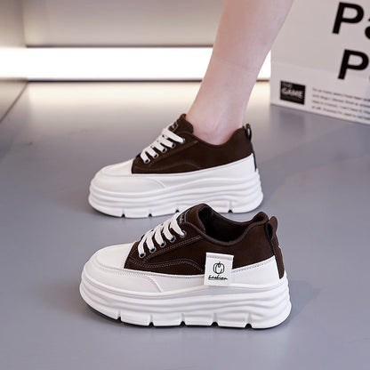 Damen High Sneaker Chunky Rutschfest Bequem