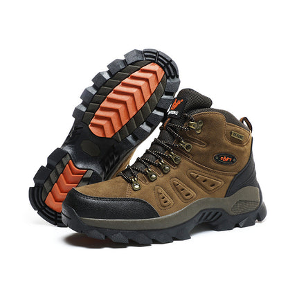 Herren Wanderschuhe Wasserdicht Atmungsaktiv Trekkingstiefel