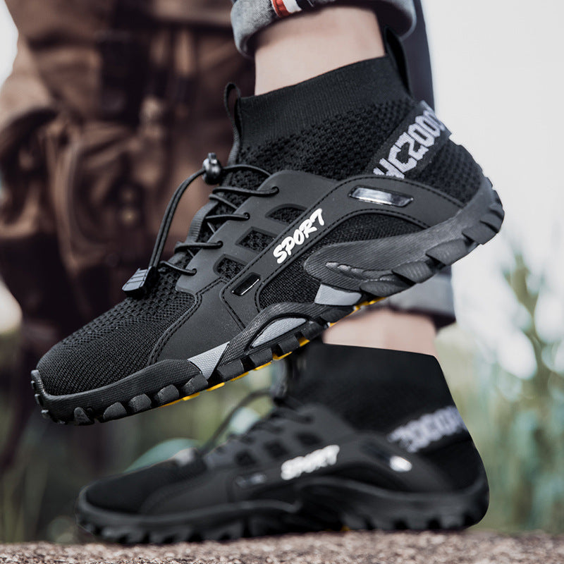 Damen Laufschuhe Elastisch Schnell Schnürsystem