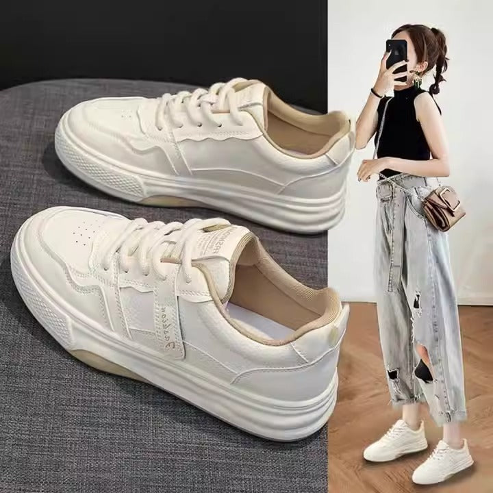 Damen Sneaker Bequem Ergonomisch Gedämpft - Norvielle