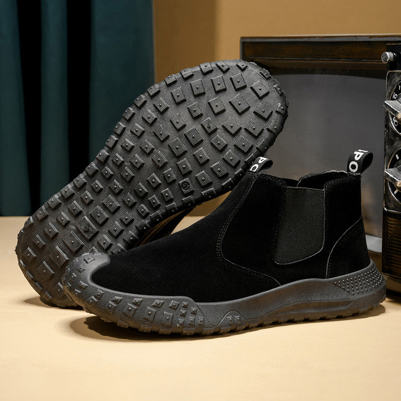 Damen Chelsea Stiefel Rutschfest Flexibel