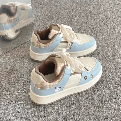 Damen Sneaker Tiermotiv Weich Komfortabel