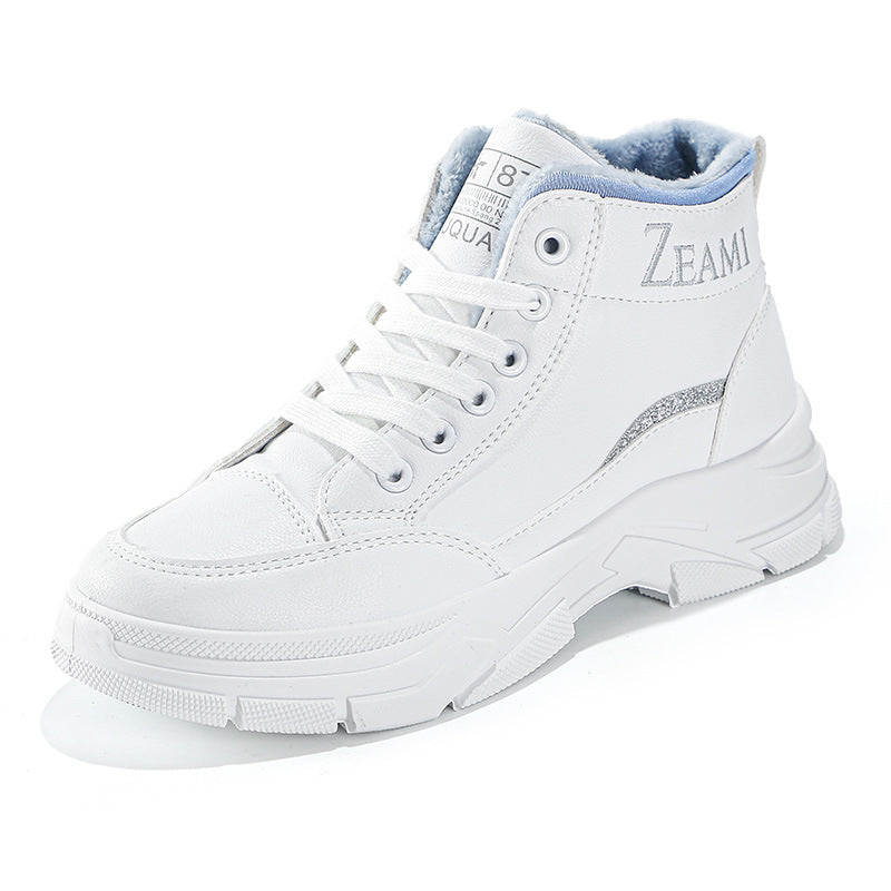 Damen High- Sneaker Warme Innensohle