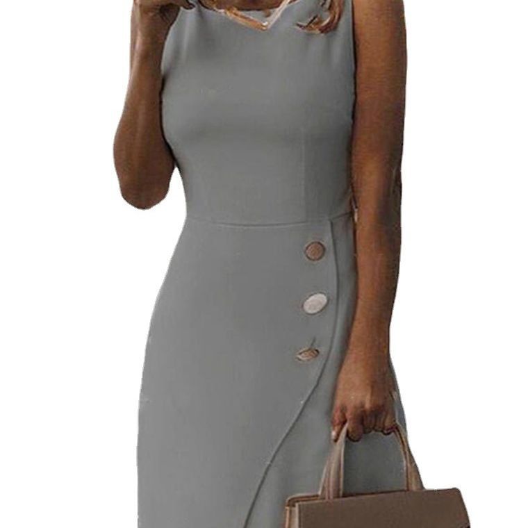 Damenkleid Berlin Chic mit Knöpfen