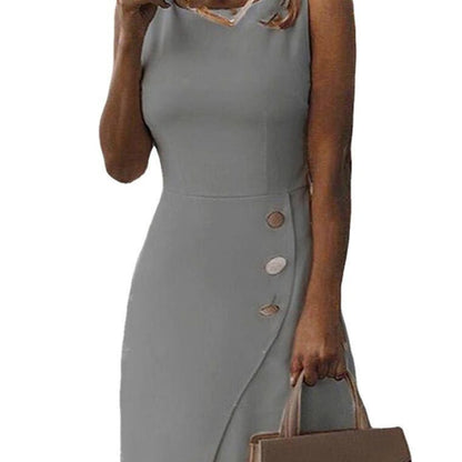 Damenkleid Berlin Chic mit Knöpfen