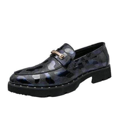Damen Mokassins Elegante Leder