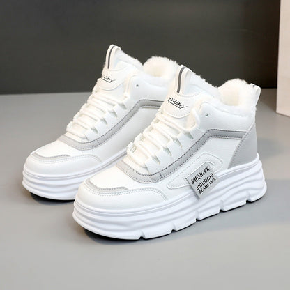 Damen Sneaker Kuschelig Rutschfest