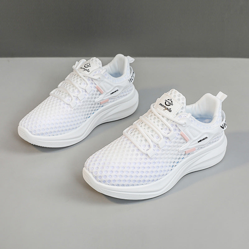 Damen Laufschuhe Atmungsaktives Mesh Rutschfester Gummi