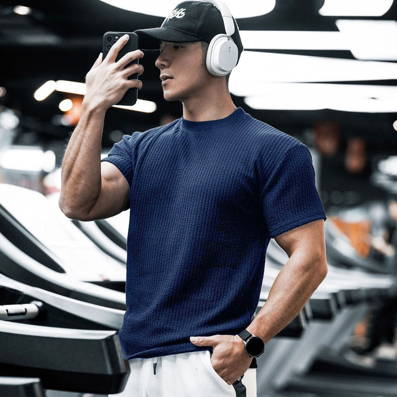 Herren Muscle Shirt Sportlich Funktionell Baumwolle