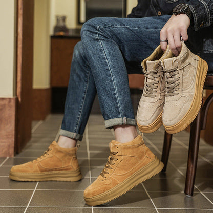 Damen High- Sneaker Dicke Sohle