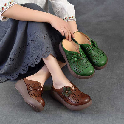 Damen Clogs Ergonomisch Komfortabel Blumenmuster - Norvielle