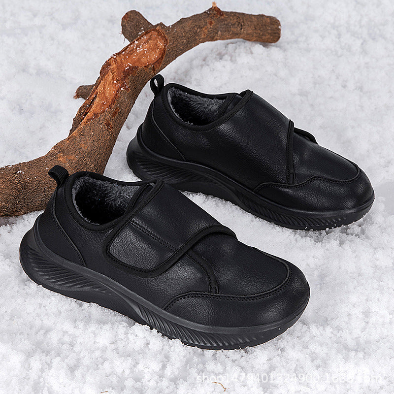 Damen Bequeme Schuhe Mit Klettverschluss Weich