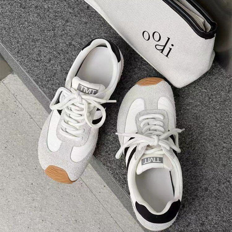 Damen Sneaker Wildleder Rutschfest