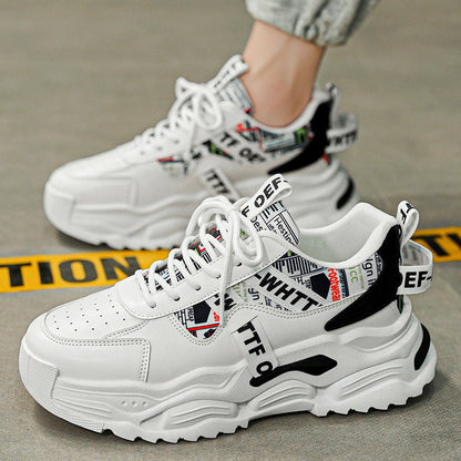 Damen Sneaker Modernes Grafikdesign Dämpfende Sohle