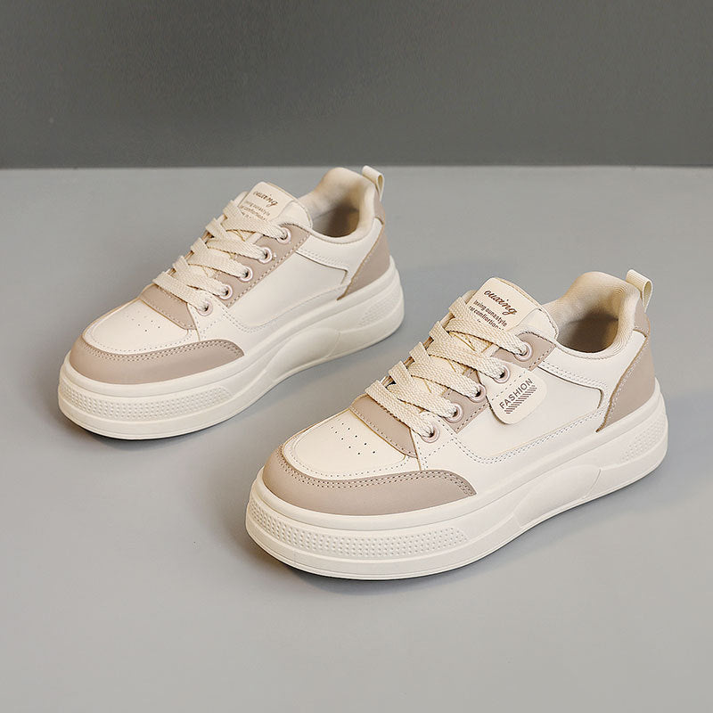 Damen Plateau Sneaker Modern Komfortsohle