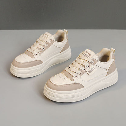 Damen Plateau Sneaker Modern Komfortsohle
