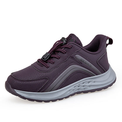 Damen Sneaker Sportlich Schnellschnürsystem