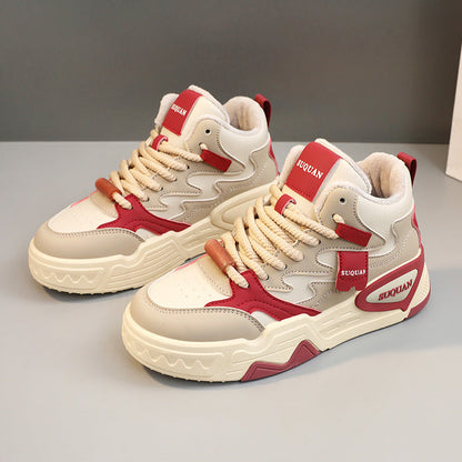 Damen High- Sneaker Bequem Sportlich